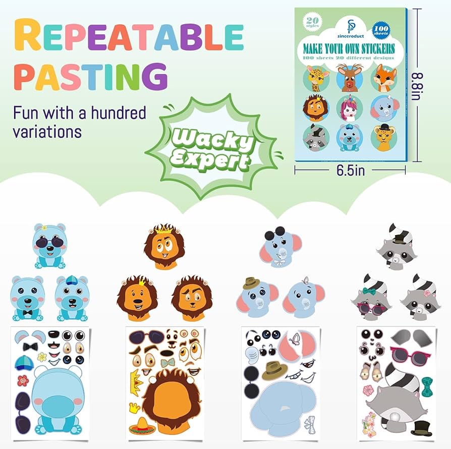 動物キャラクター ステッカー 9種類セットそつぬるふょ購入 miw_80362_370_1.jpg